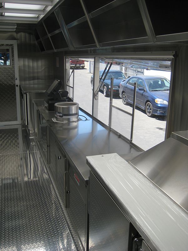 Sam's Chowder House Food Truck Interior 